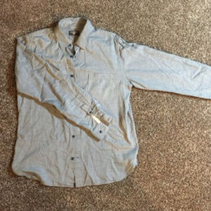 Men's Grey Dress Shirt
